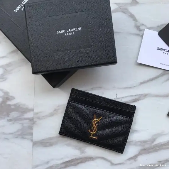 Tony Luxuries CASSANDRE YSL MATELASSÉ CARD CASE 0604